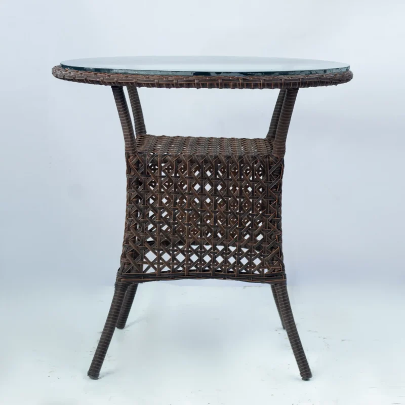 Wedoo Garden Rattan Patio  Table + 4 chairs